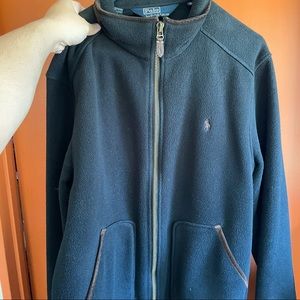 Men’s black zip up jacket